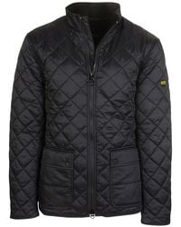 barbour international frame quilted jacket