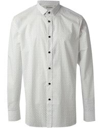 Saint Laurent Printed Shirt - Lyst