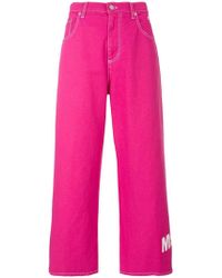 fuchsia color pants