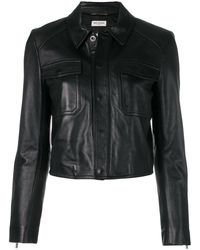 Saint Laurent Giacca biker - Nero