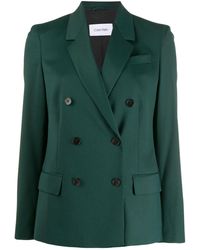 Calvin Klein Blazer doppiopetto - Verde