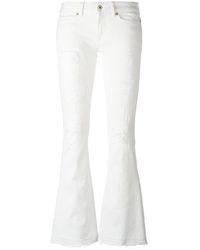 Dondup Flared Jeans - White