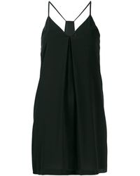 Alice + Olivia Minikleid mit Spaghettiträgern - Schwarz