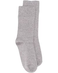 Golden Goose Deluxe Brand Logo Socks - Gray