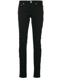 Givenchy Star Studded Skinny Jeans - Black