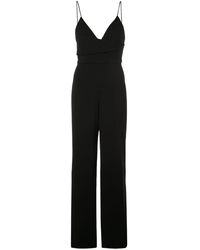 Jay Godfrey Jumpsuit mit weitem Bein - Schwarz