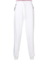 Moschino Branded Track Pants in Black for Men - Lyst