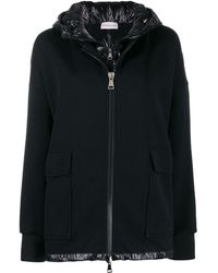 Moncler Double-layered Zipped Jacket - Black