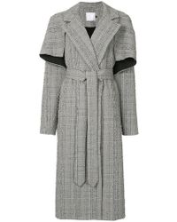 Manteau Esber Long Texturé Lyst Christopher gvSqxw