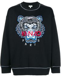 black and orange kenzo jumper