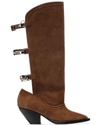 ganni midcalf boots