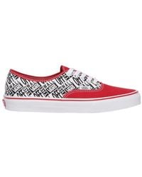 red vans foot locker