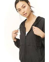 Forever 21 Veste à capuche - Noir