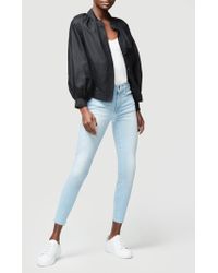 FRAME Le Skinny De Jeanne Crop Raw - Blue