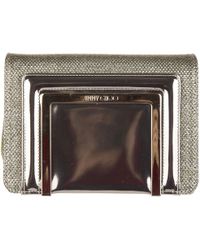 jimmy choo red clutch