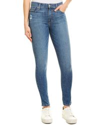 Joe's Jeans Betsey High-rise Crop - Blue