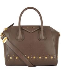 Givenchy Small Star Antigona Tote Bag - Gray