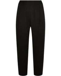 all saints black joggers