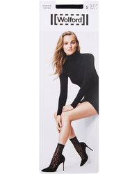 Lyst - Wolford Daphne Tights in Black