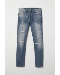 h&m baggy high waist jeans