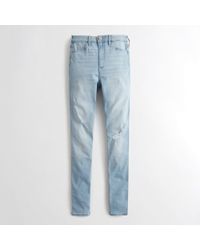 hollister ultra high rise super skinny jeans