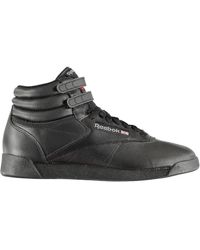 Reebok Freestyle Ladies Hi Top - Black