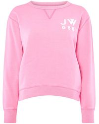 jack wills pink sweatshirt