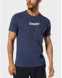Crossfit Marble Mélange Tee Blue Crossfit Marble Mélange Tee Blue