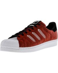 Lyst Adidas hombre 's Superstar CTXM originales zapatilla de baloncesto en rojo Lyst Adidas hombre 's Superstar CTXM originales zapatilla de baloncesto en rojo