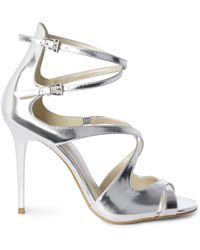 karen millen silver shoes