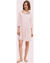 Kate Spade Scatter Dot Sleepshirt - Pink
