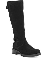 la canadienne lori waterproof suede boots