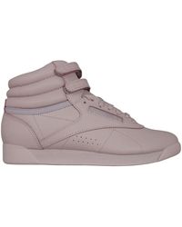 Reebok Classics Freestyle Hi Trainers - Pink