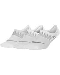 Nike 3-pack No Show Socks - White