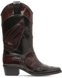 ganni midcalf boots
