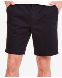 Nautica Mens Big and Tall Classic Fit Flat Front Stretch Chino Deck Short