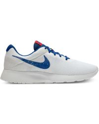 nike tanjun trainers blue