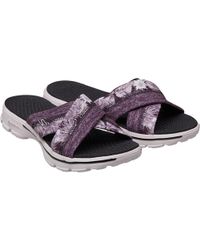 skechers womens gowalk fiji sliders