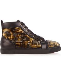 christian louboutin sneaker lyst christian louboutin sneaker lyst