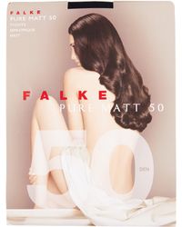 Falke Collants Pure Matt 20 deniers - Noir