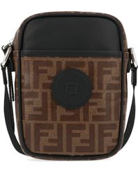 Brown Leather Messenger Bag