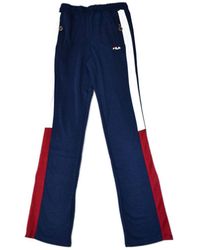 fila side stripe pants