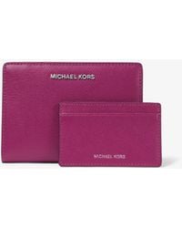 michael kors garnet wallet