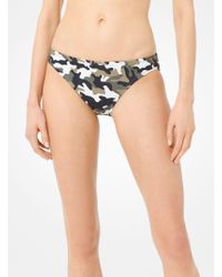 michael kors camo bikini