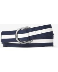 michael kors belt mens navy