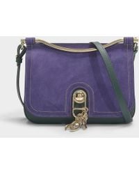 Women S Carven Bags Carven Misti Large Bag In Spinach Calfskin Lyst