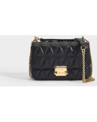 Sac Petit En Kors À Cuir Bandoulière Sloan Matelassé Michael xWrBdCoe