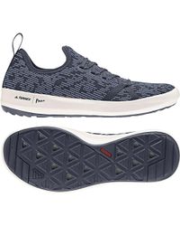 lyst adidas terrex climacool parley barca scarpa blu per gli uomini. lyst adidas terrex climacool parley barca scarpa blu per gli uomini.
