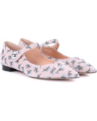 rochas ballet flats