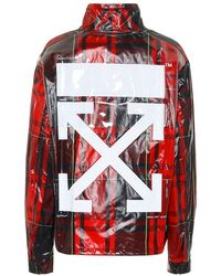 Off-White c/o Virgil Abloh Giacca a quadri - Rosso